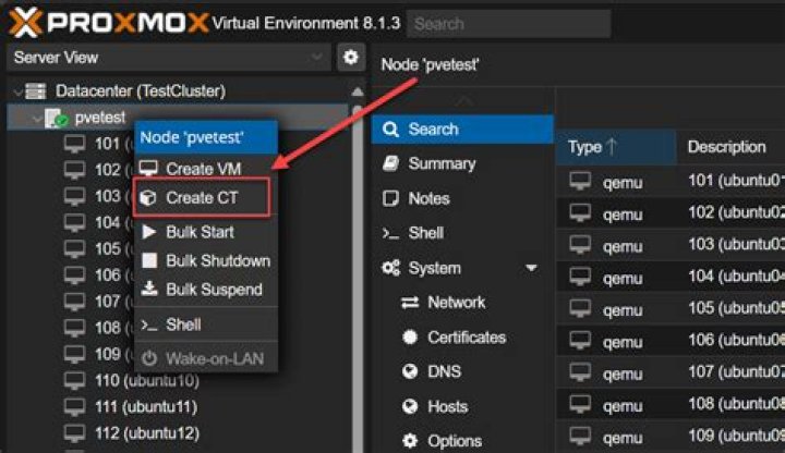 How do I export a lxc container?
