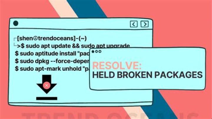 How do I fix apt-get check` failed, you may have broken packages