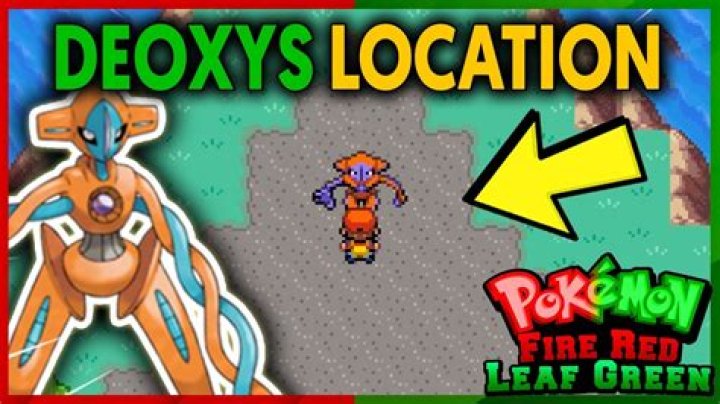 How do I get Deoxys in Pokemon Y?