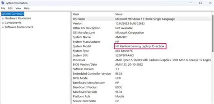How do I get the model name of my processor?