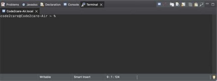 How do I get to the command line in Eclipse