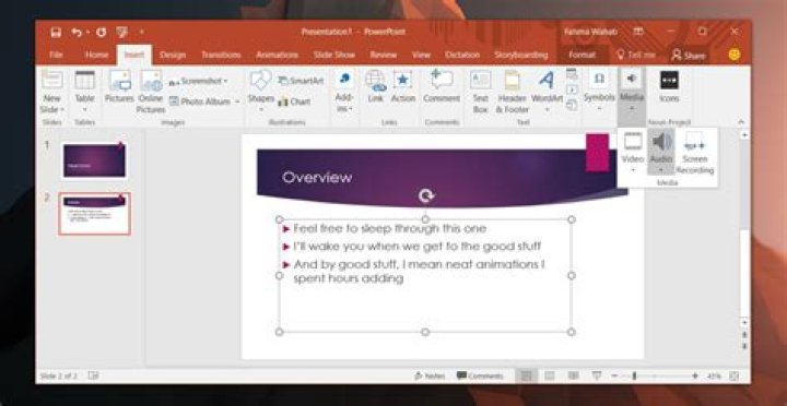 How do I hide the sound effect icon in PowerPoint?