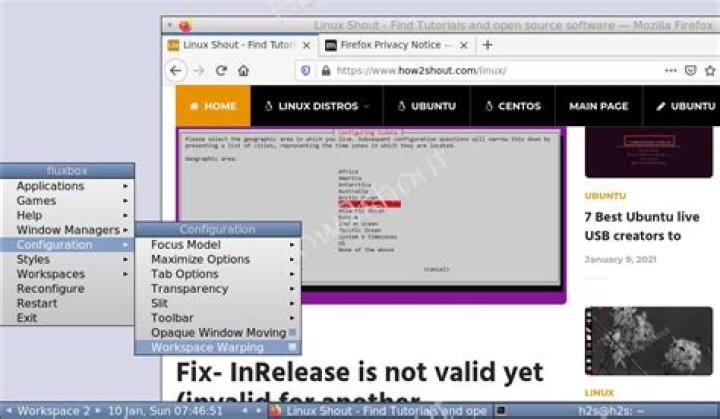 How do I install fluxbox in Ubuntu 20.04