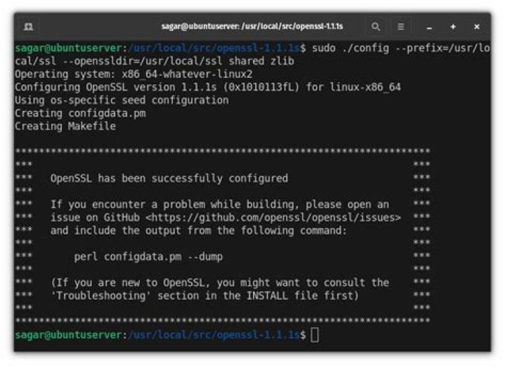 How do I install the OpenSSL libraries on Ubuntu?