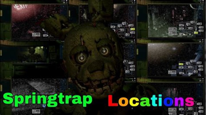 How do I keep Springtrap away from the office in FNAF 3?