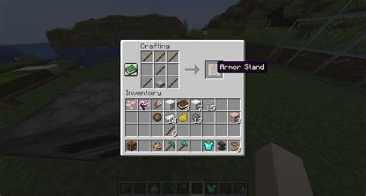 How do I pose an armorstand in my hand