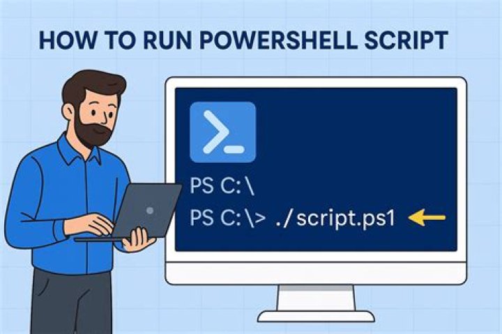 How do I press a key for one second in powershell script?