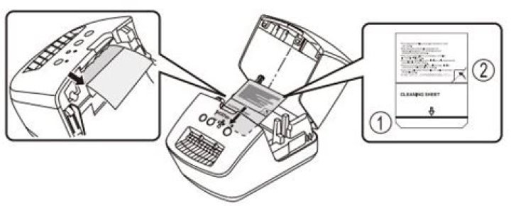 How do I print labels using a Brother QL700?