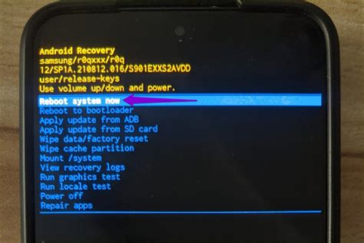 How do I reboot from the recovery console?