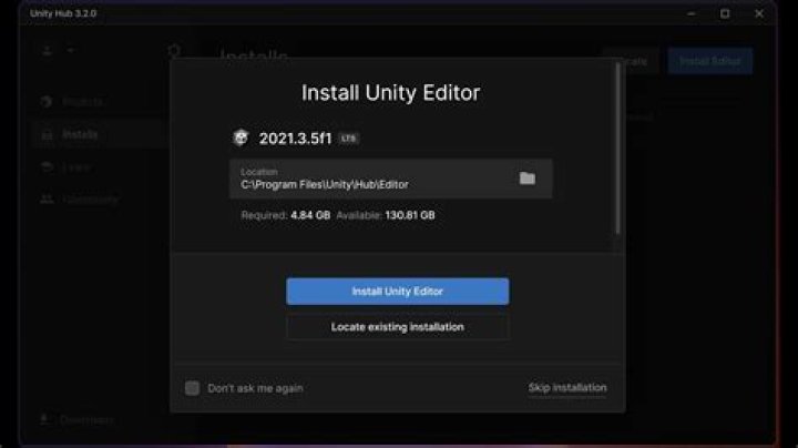 How do I reinstall Unity?