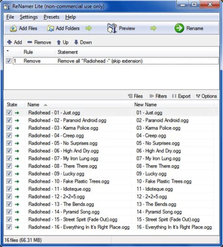 How do I remove the same part of a file name for many files in Windows 7?