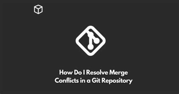 How do I resolve merge conflicts in a Git repository?