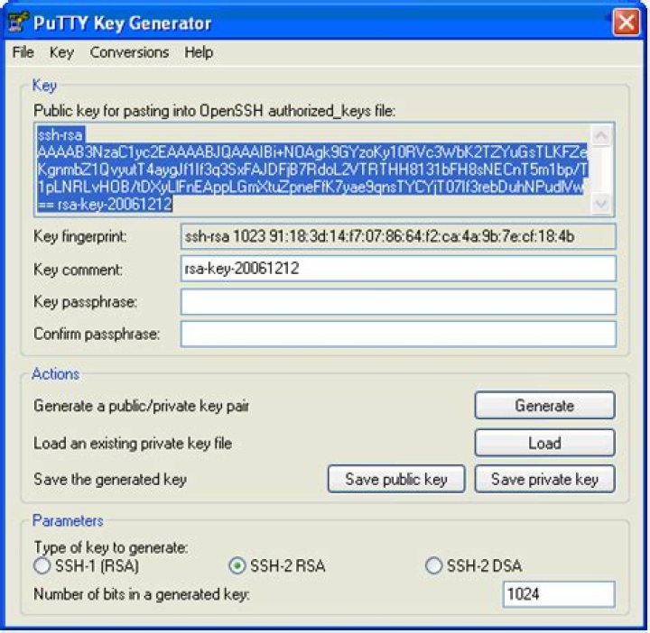How do I retrieve the public key from a SSH private key?