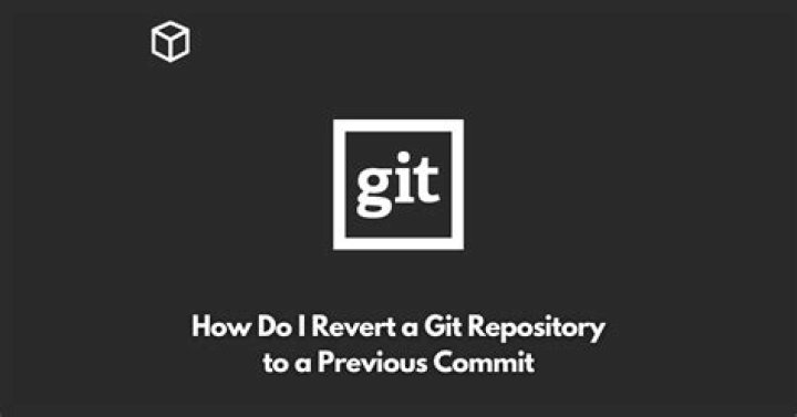 How do I revert a Git repository to a previous commit?