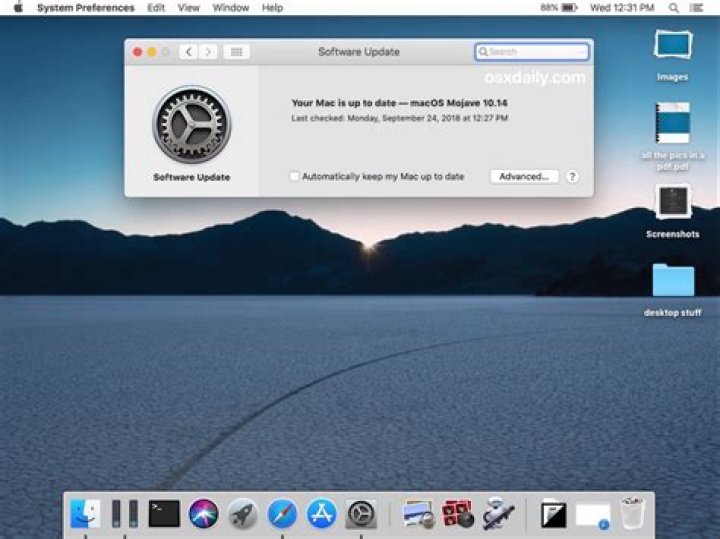 How do I roll back Mac OS X system software updates?