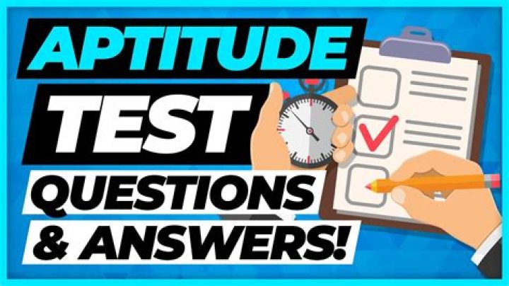 How do I see aptitude 