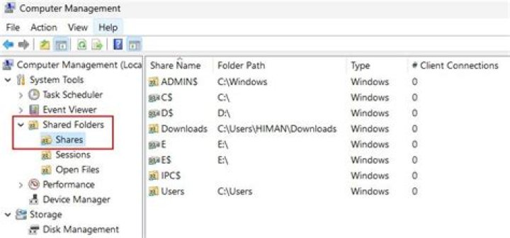 How do I share folders in Xubuntu?