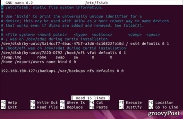 How do I use a PARTUUID in fstab?