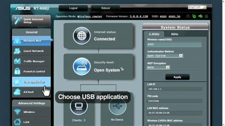 How do I use router as print server?