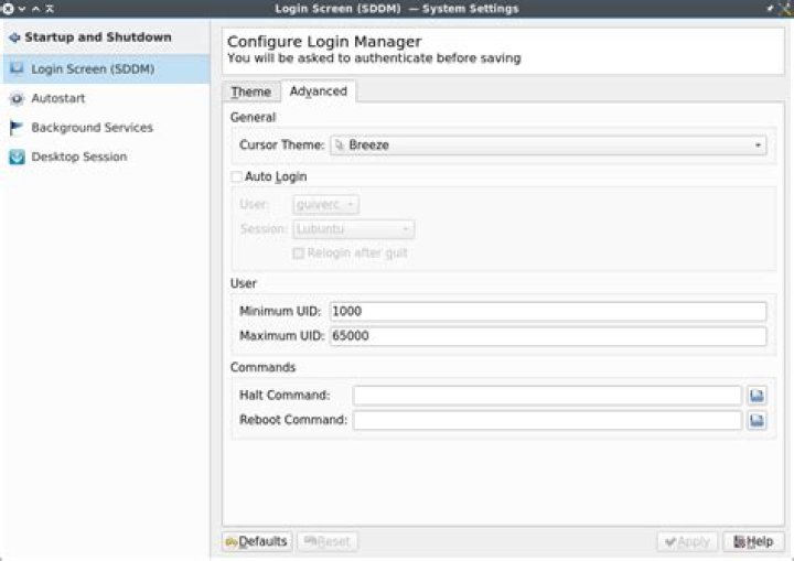 How Do you Autologin in Lubuntu 18.10?