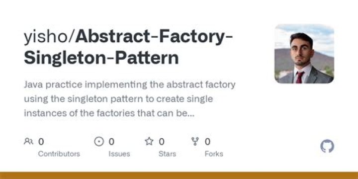 How do you combine abstract factory with singleton pattern? [closed]