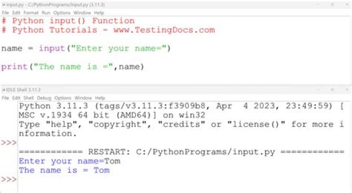 How do you get Python to detect for no input