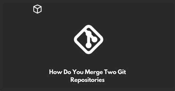 How do you merge two Git repositories?
