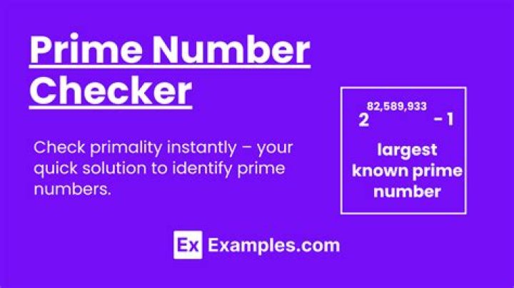 How do you prove a number is prime?