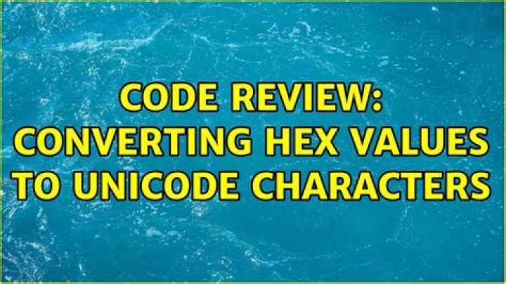 How do you type Unicode characters using hexadecimal codes?