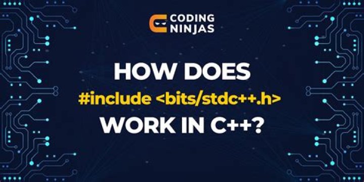 How does #include <bits/stdc++.h> work in C++? [duplicate]