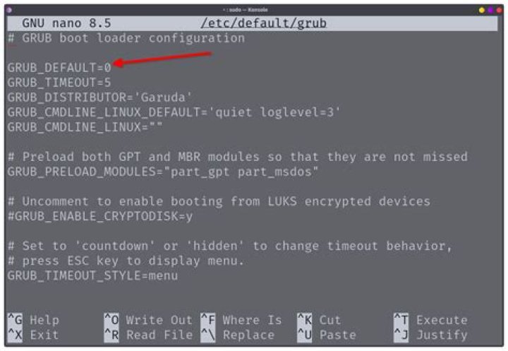 How does one use GRUB_DEFAULT to select a default OS for boot? [duplicate]