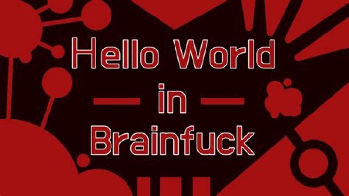 How does the Brainfuck Hello World actually work?