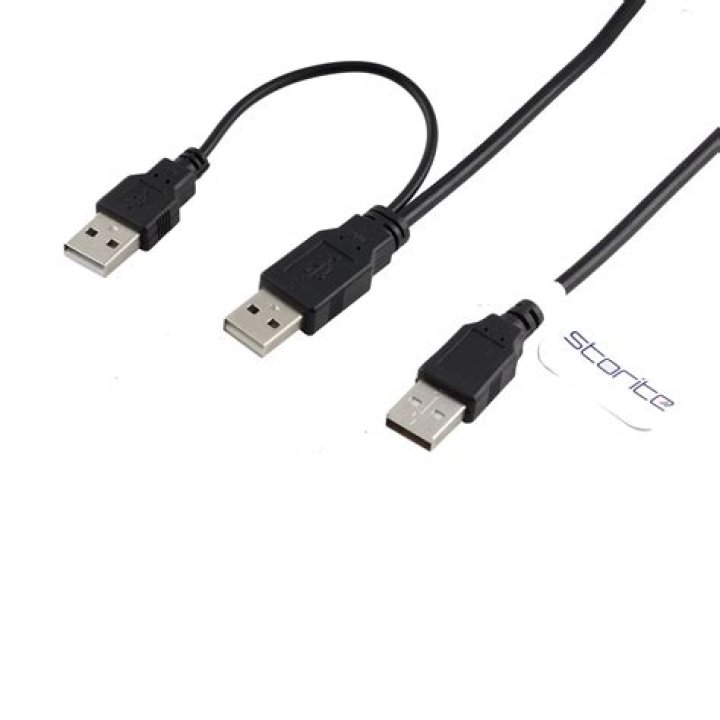 How is a Usb Y cable designed?