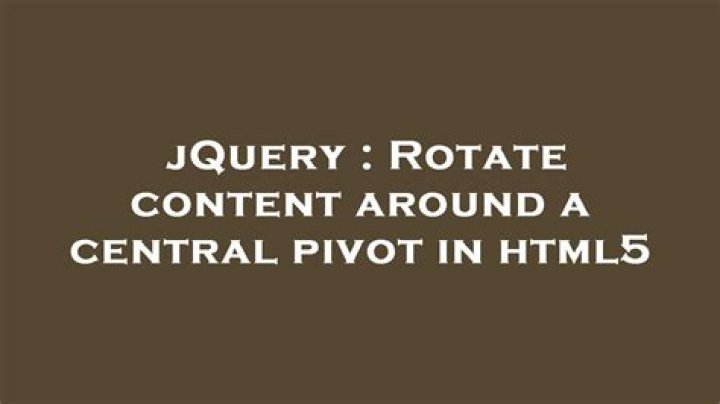 How jQuery rotate works