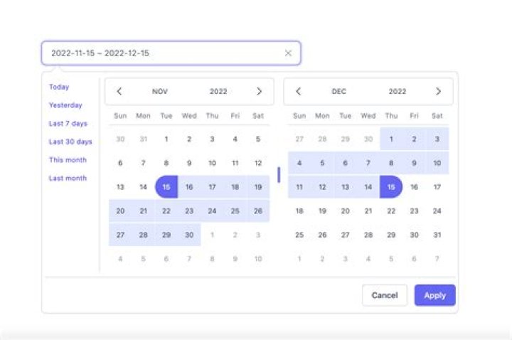 How list file by range of date?
