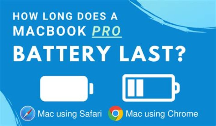 How long does a MacBook Pro battery last on a single charge?