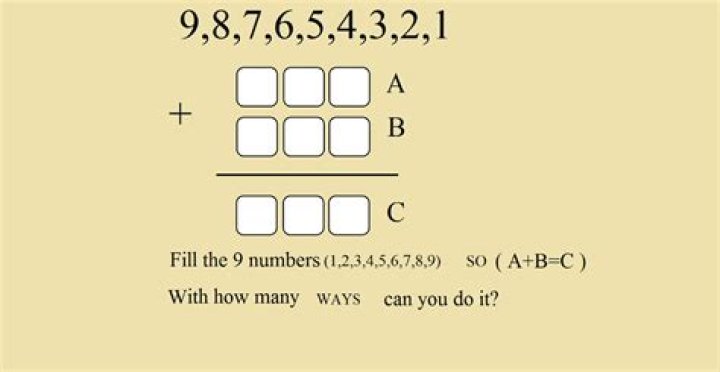 How many solutions are there to $abc+def=ghi$, where $a,b,\ldots, h,i$ are distinct non-zero digits?