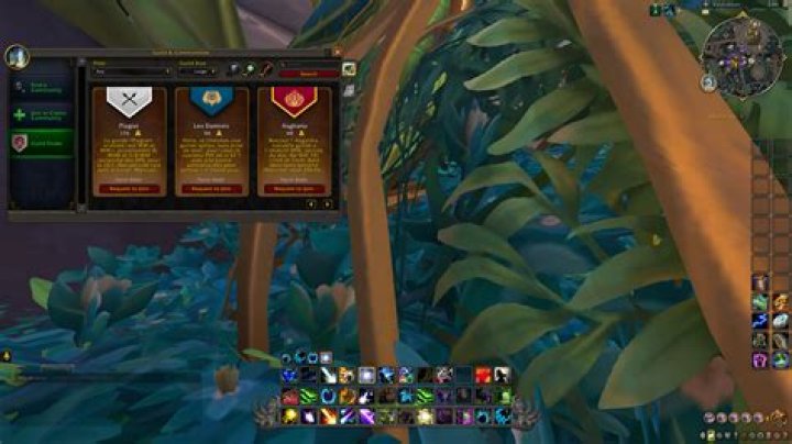 How should I go about finding a guild in WoW?