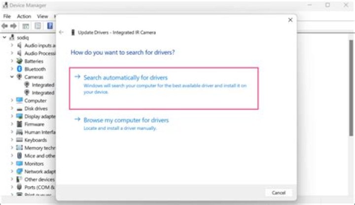 How to access Windows Hello IR Camera