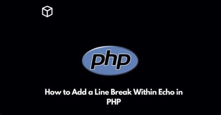 How to add a line break within echo in PHP? [closed]