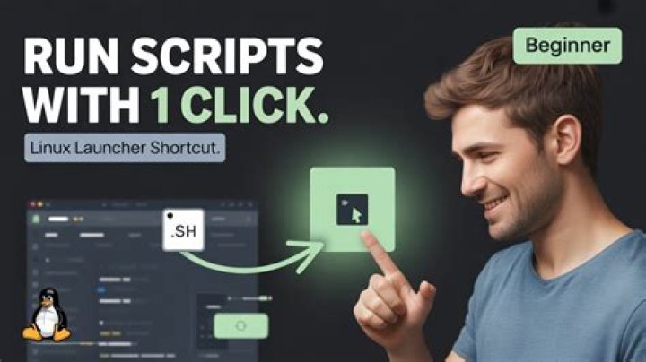 How to add a shell script to launcher as shortcut [duplicate]
