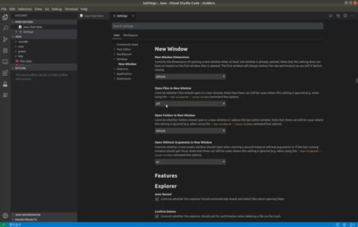 How to always open new file in current window in VSCode?