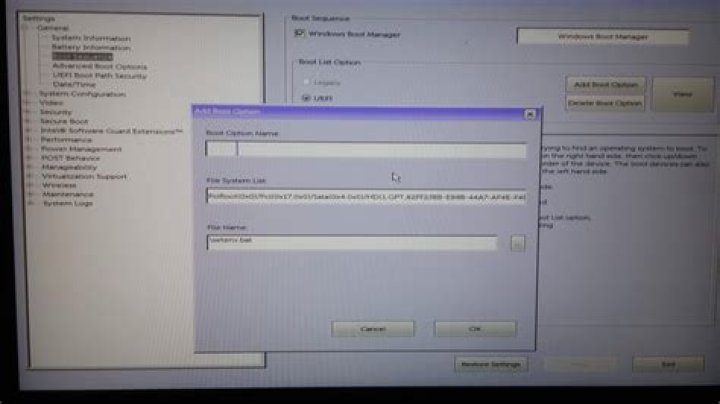 How to boot from USB on Dell Latitude Win 10 machine?