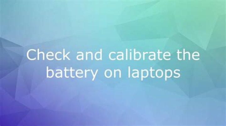 How to calibrate the laptop battery on 12.04