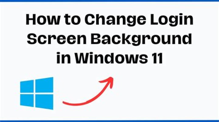 How to change login background in Windows XP