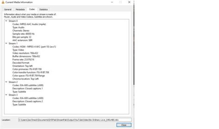 How to change offset of EIA-608 subtitles in an MP4?
