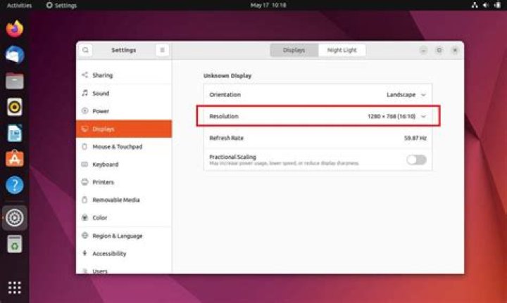 How to change screen resolution in Xubuntu 11.10?