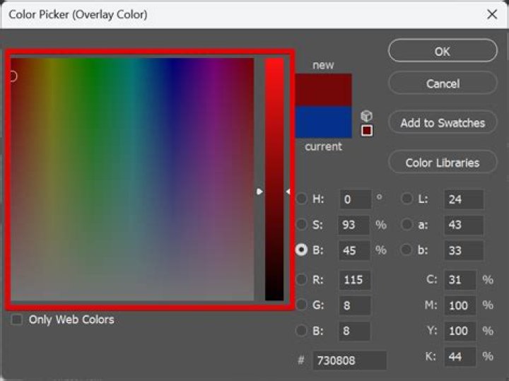 How to change the colour of a png image in any adobe software