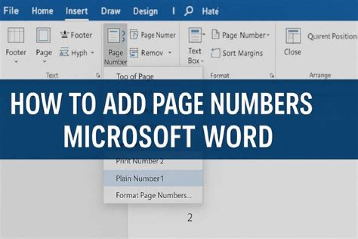 How to change the font of all page numbers in Microsoft Word 2016 for Mac?