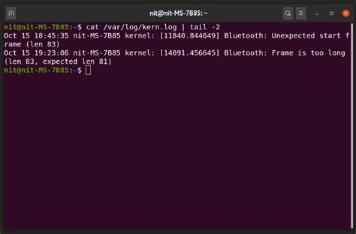 How to check syslog in Bash on Linux?
